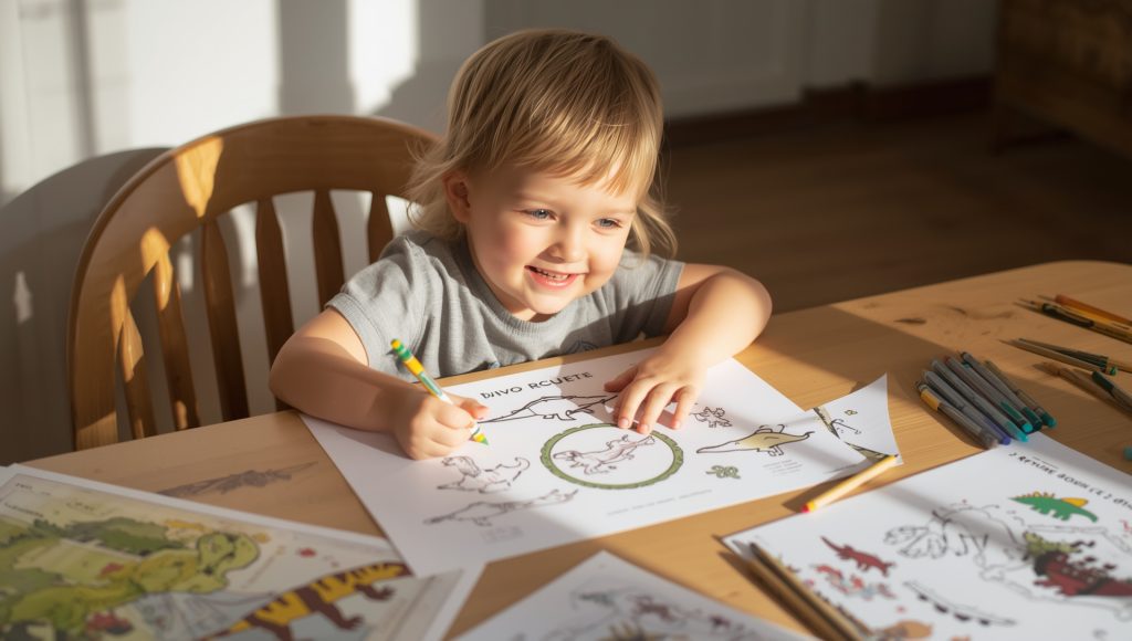 Fun Learning with Dinosaurs: Printable Toddler Worksheets Every Parent Needs