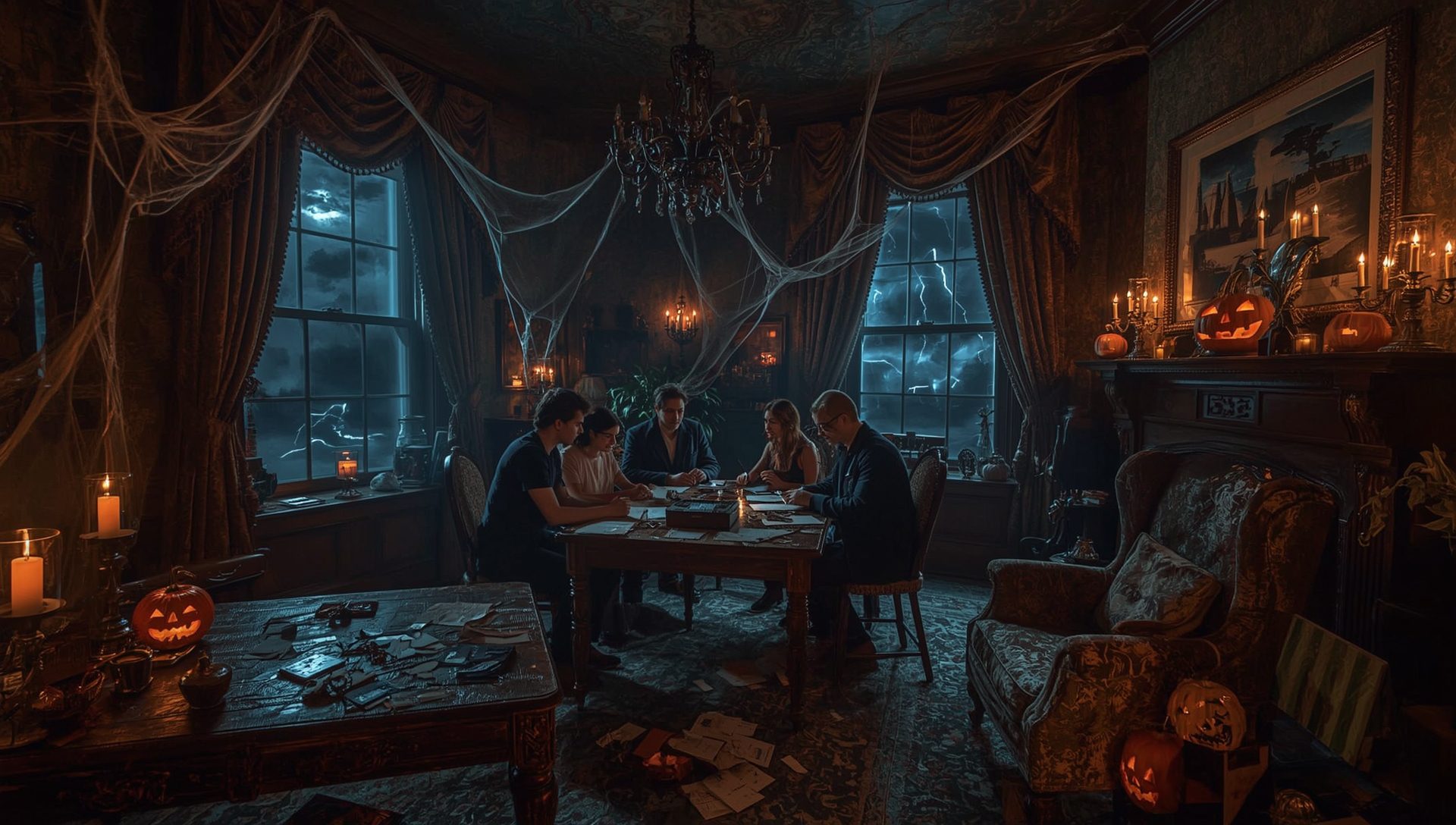 Haunted Halloween Escape Room at Home (Free Puzzle Teaser Inside!)