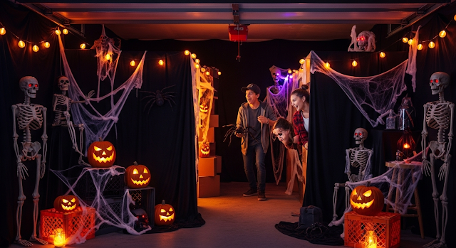 diy haunted house challenge halloween escape activity